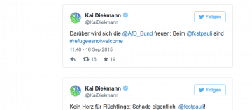 (c) Screenshot Twitter/KaiDiekmann