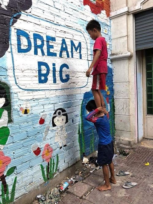 “Dream Big” (c) Mini Molars Cambodia e.V. / D Foto: Anton Bass